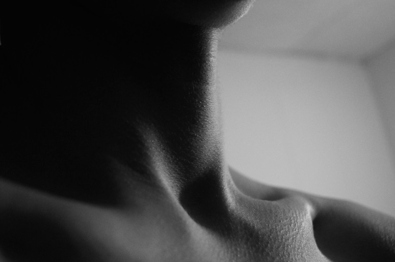 persons neck