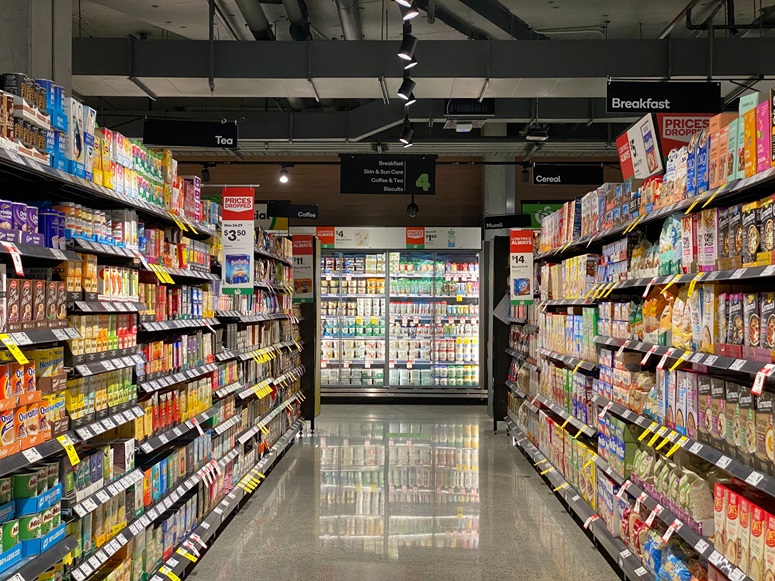 inside of a grocery store